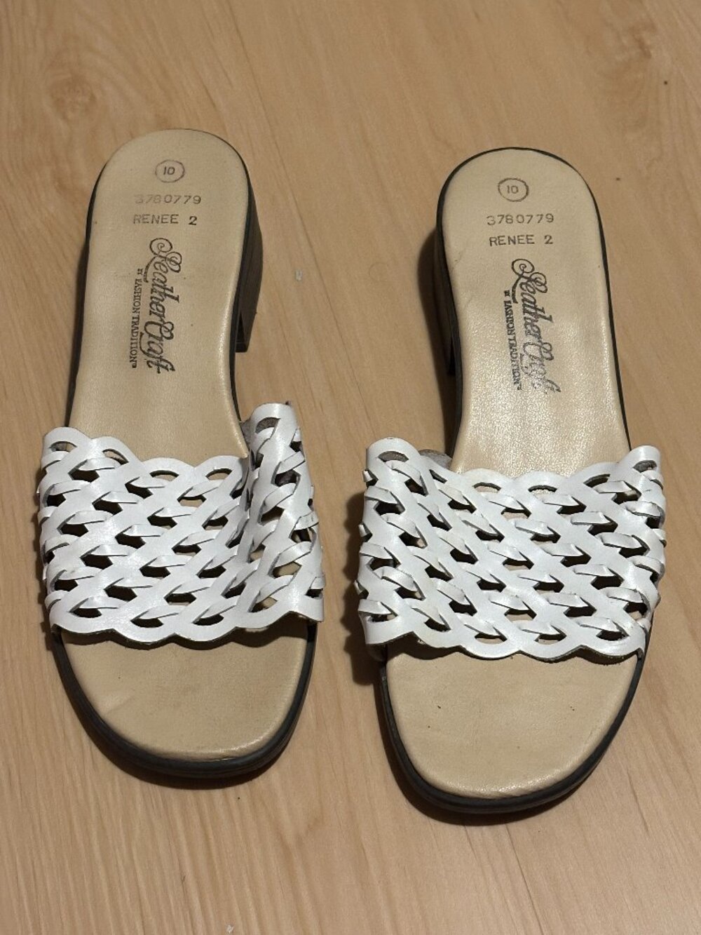 Vintage Sandals with Small Heel
